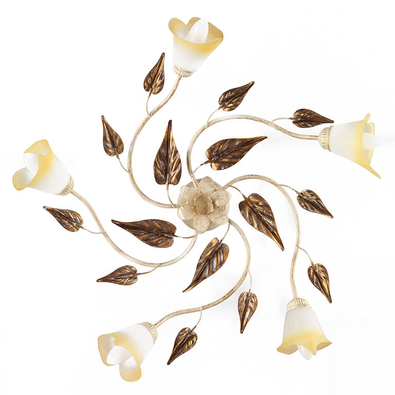 Plafoniera Vanda 5 luci