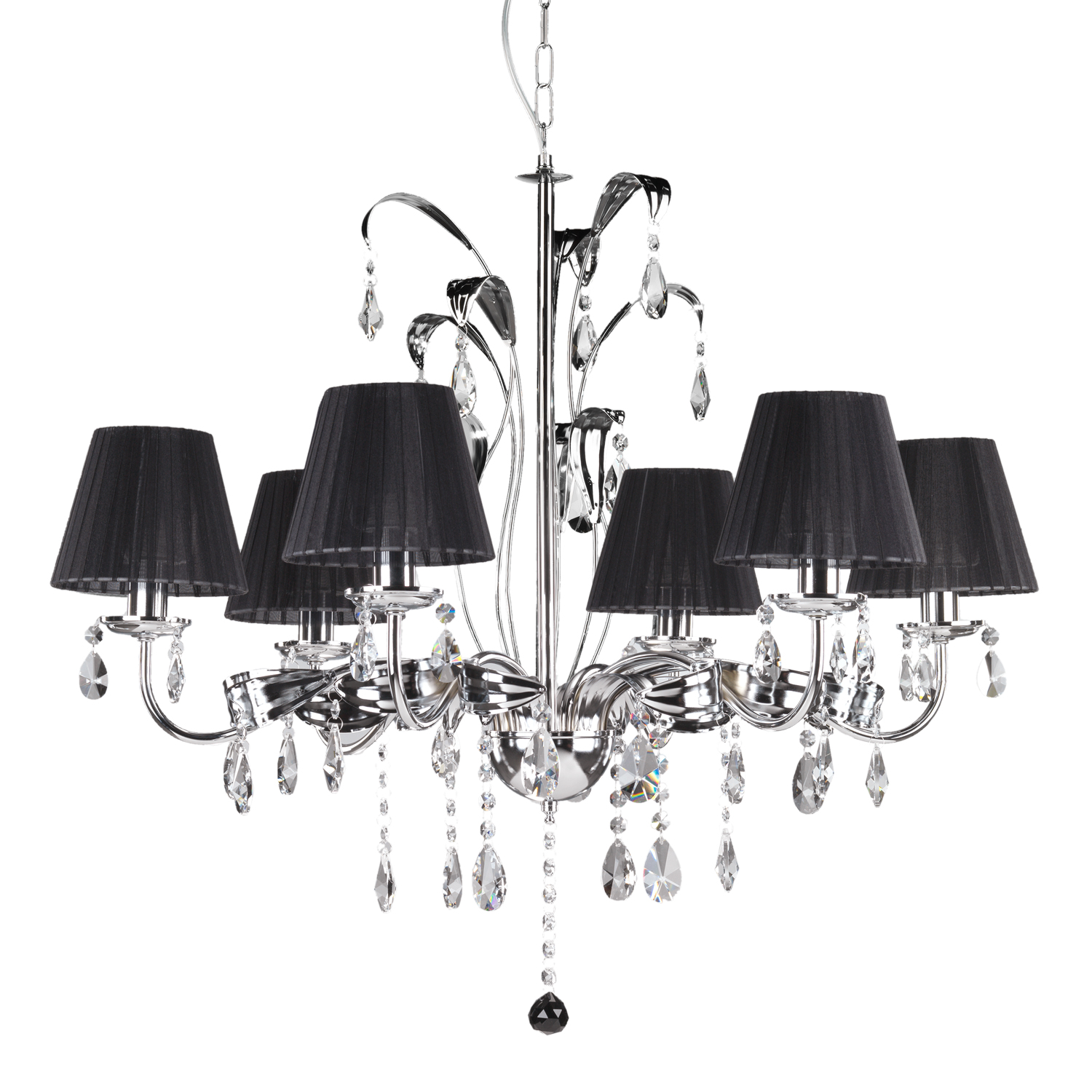 Lampadario Jacqueline nero