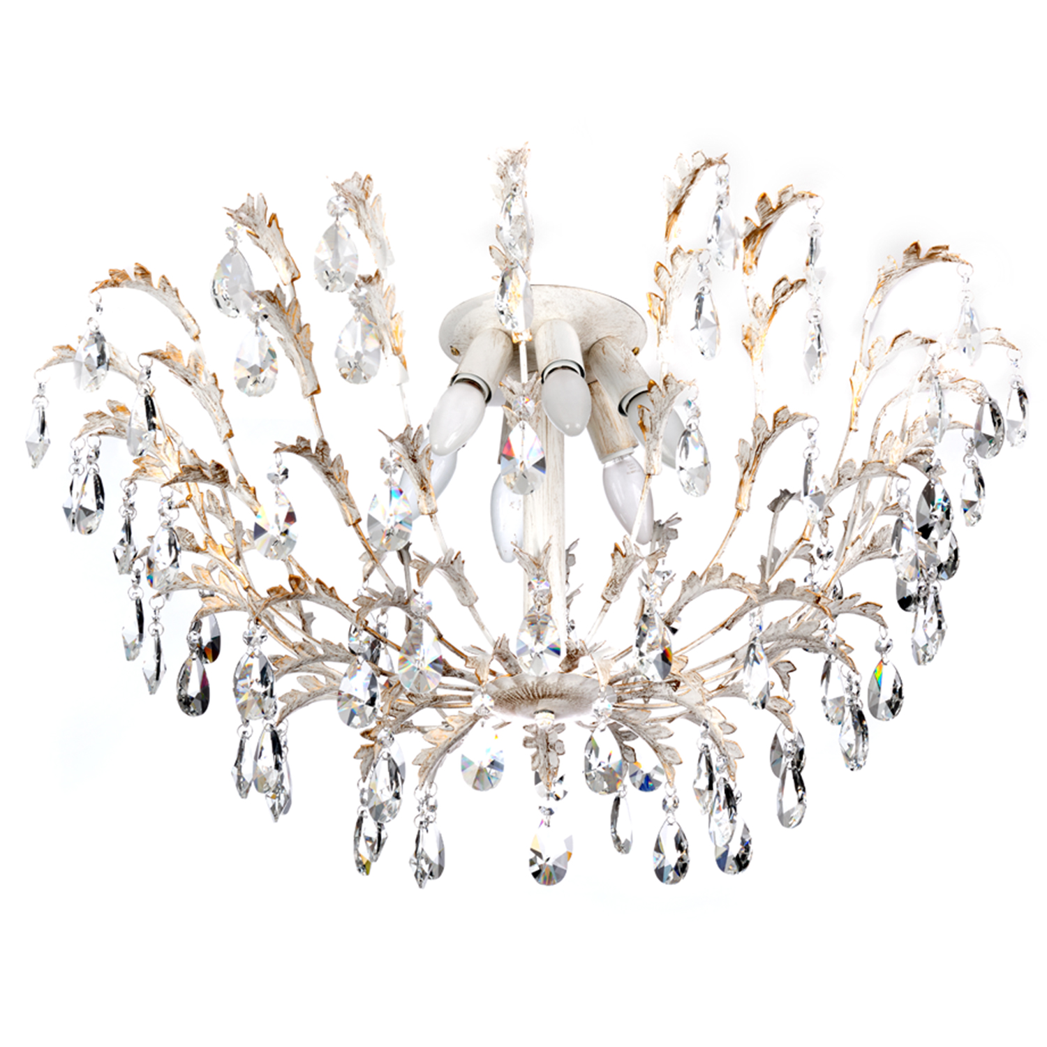 Plafoniera 6 luci Cesta