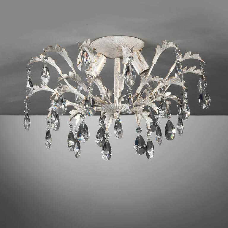 Plafoniera 2 luci Cesta