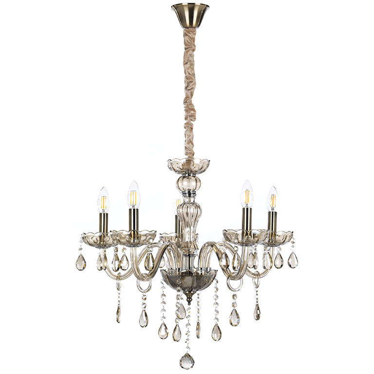 Lampadario 5 luci Linda