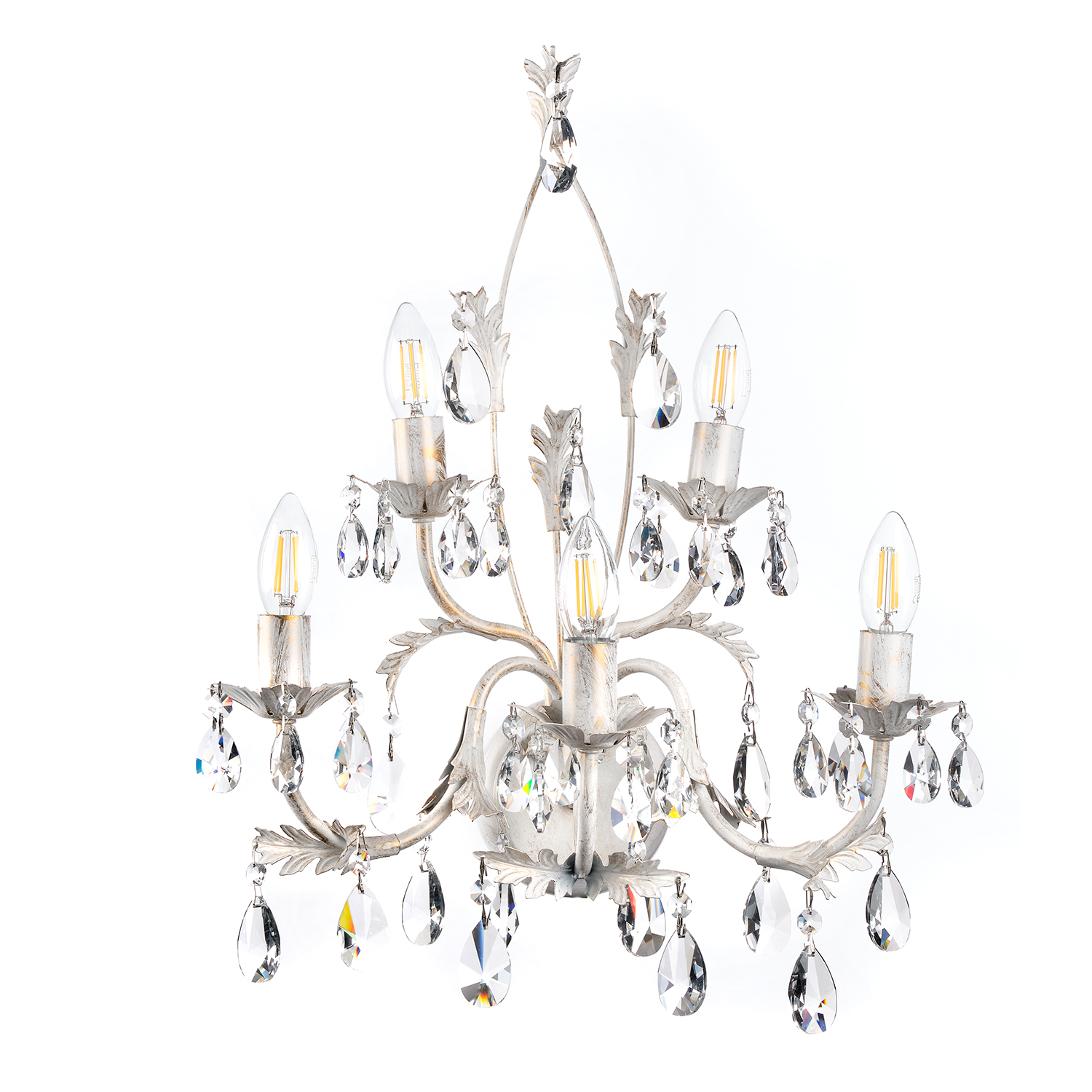 Applique 5 luci Teresa Avorio