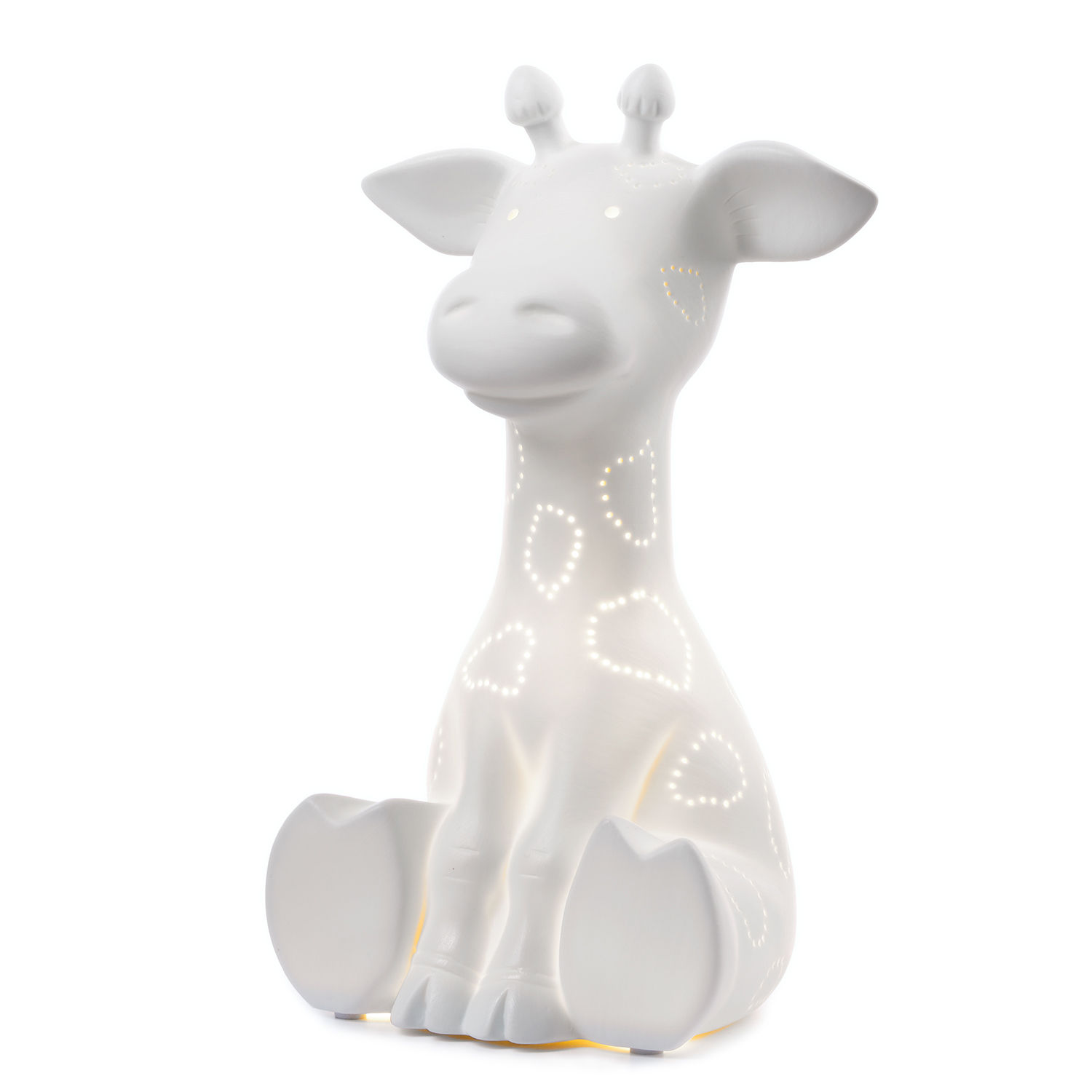 Lampada Porcellana Giraffa