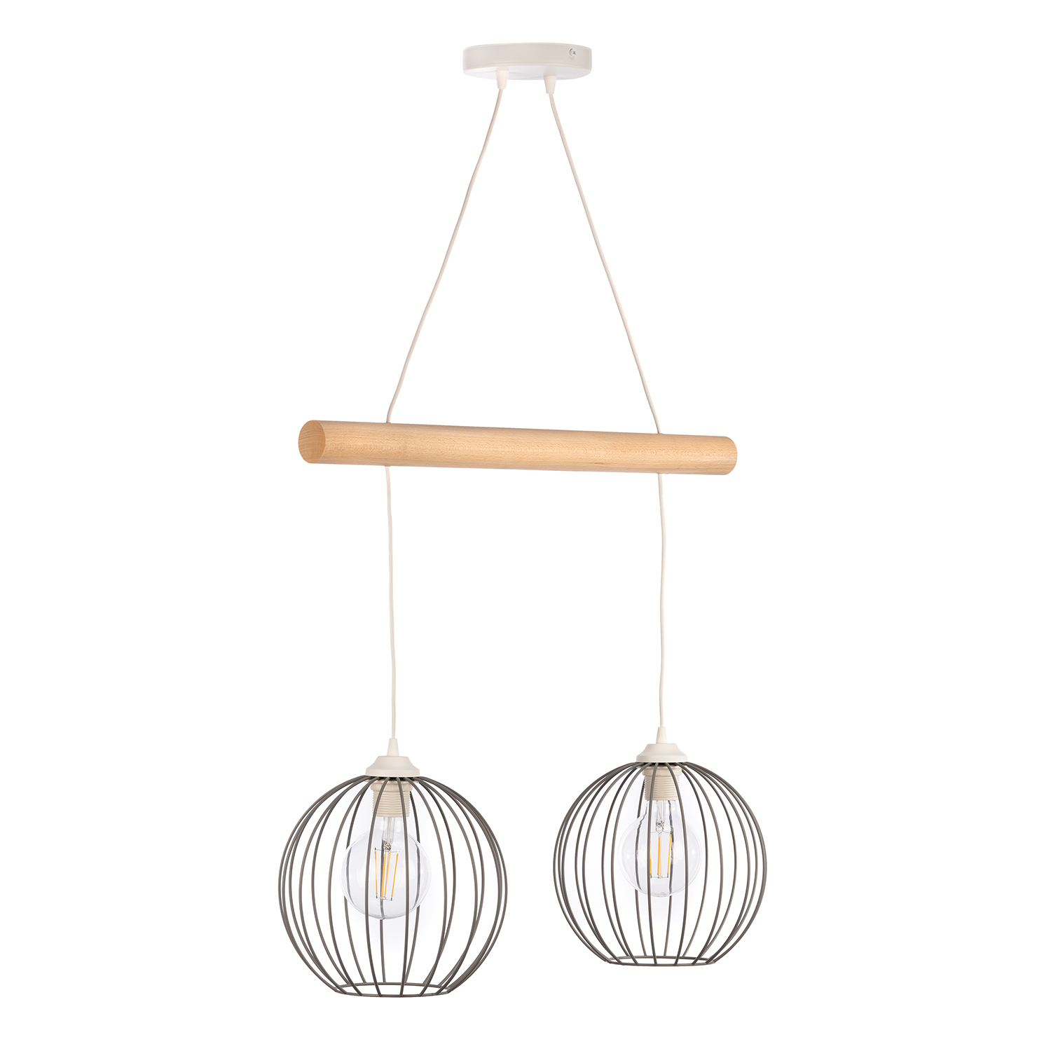 Sospensione Mercure Grigio