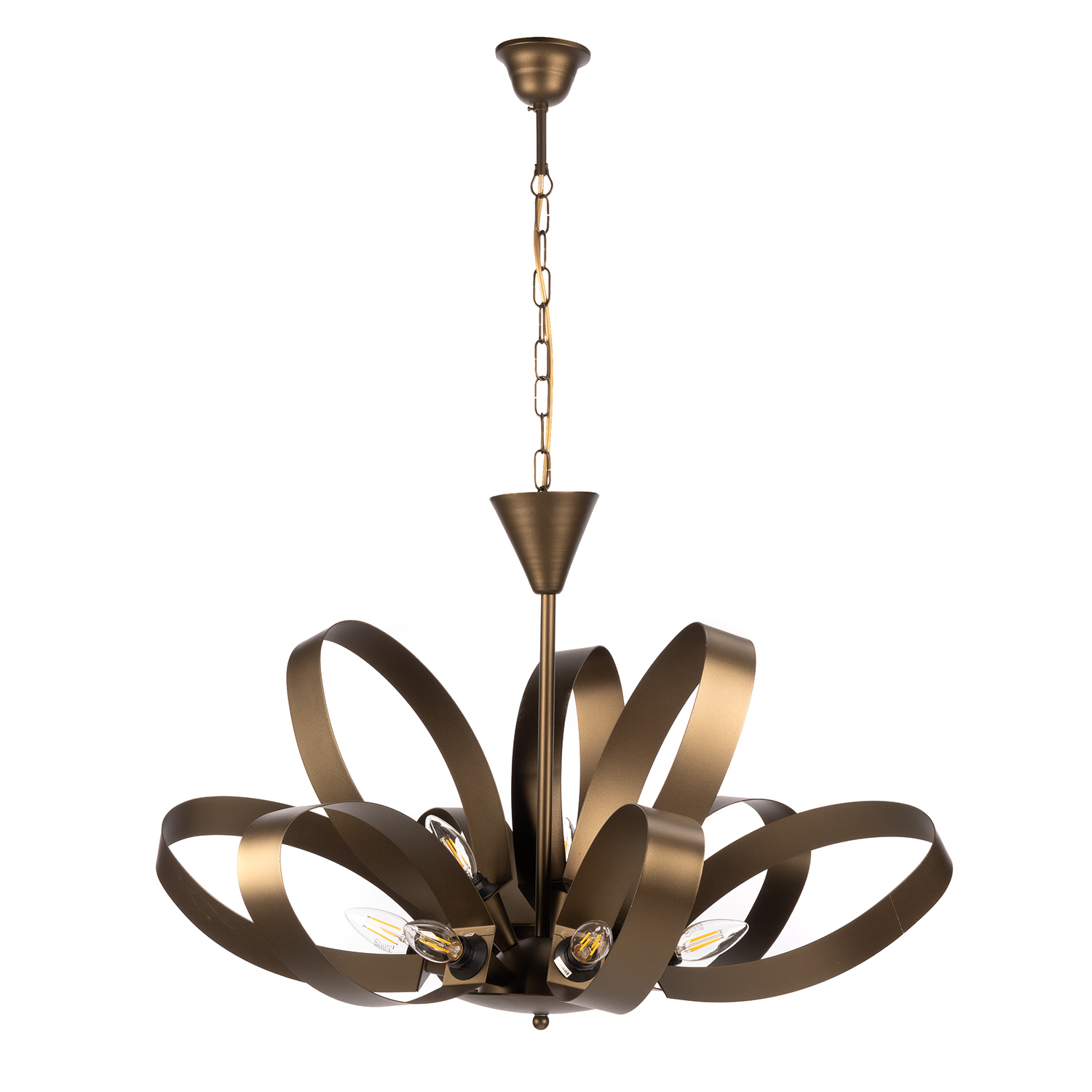 Lampadario 9 luci meteorite Serena