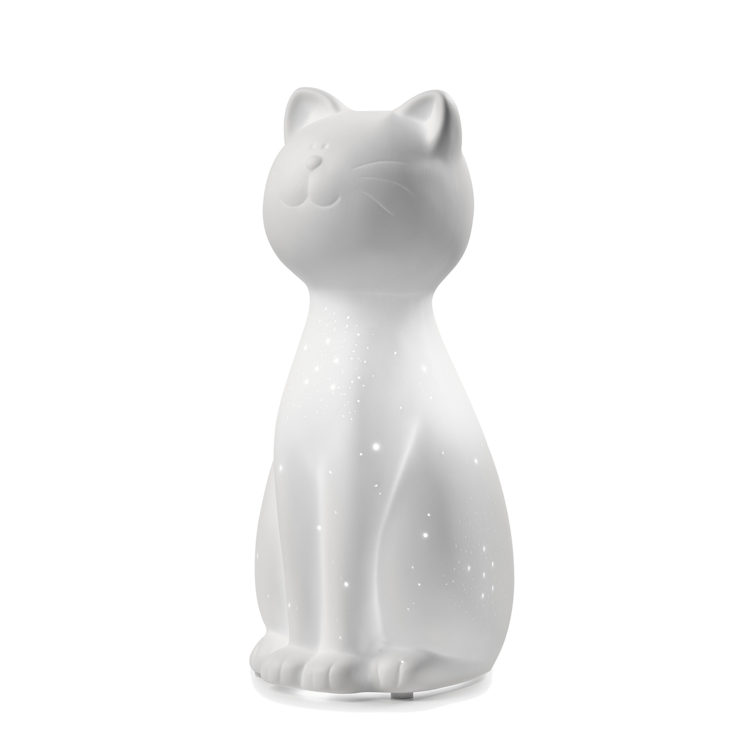 Lampada Porcellana Gattino