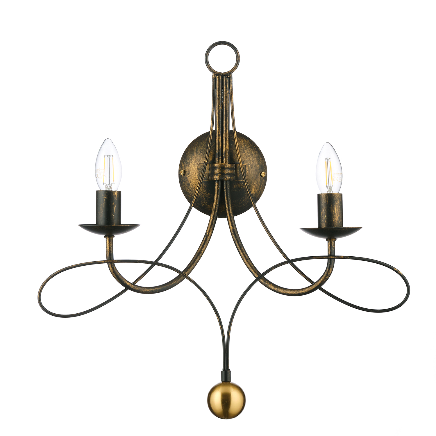 Applique Milvia Bronzo